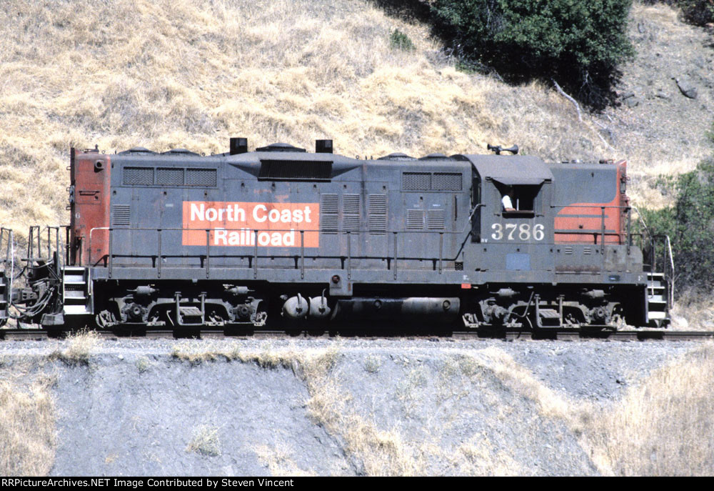 North Coast RR GP9E #3786